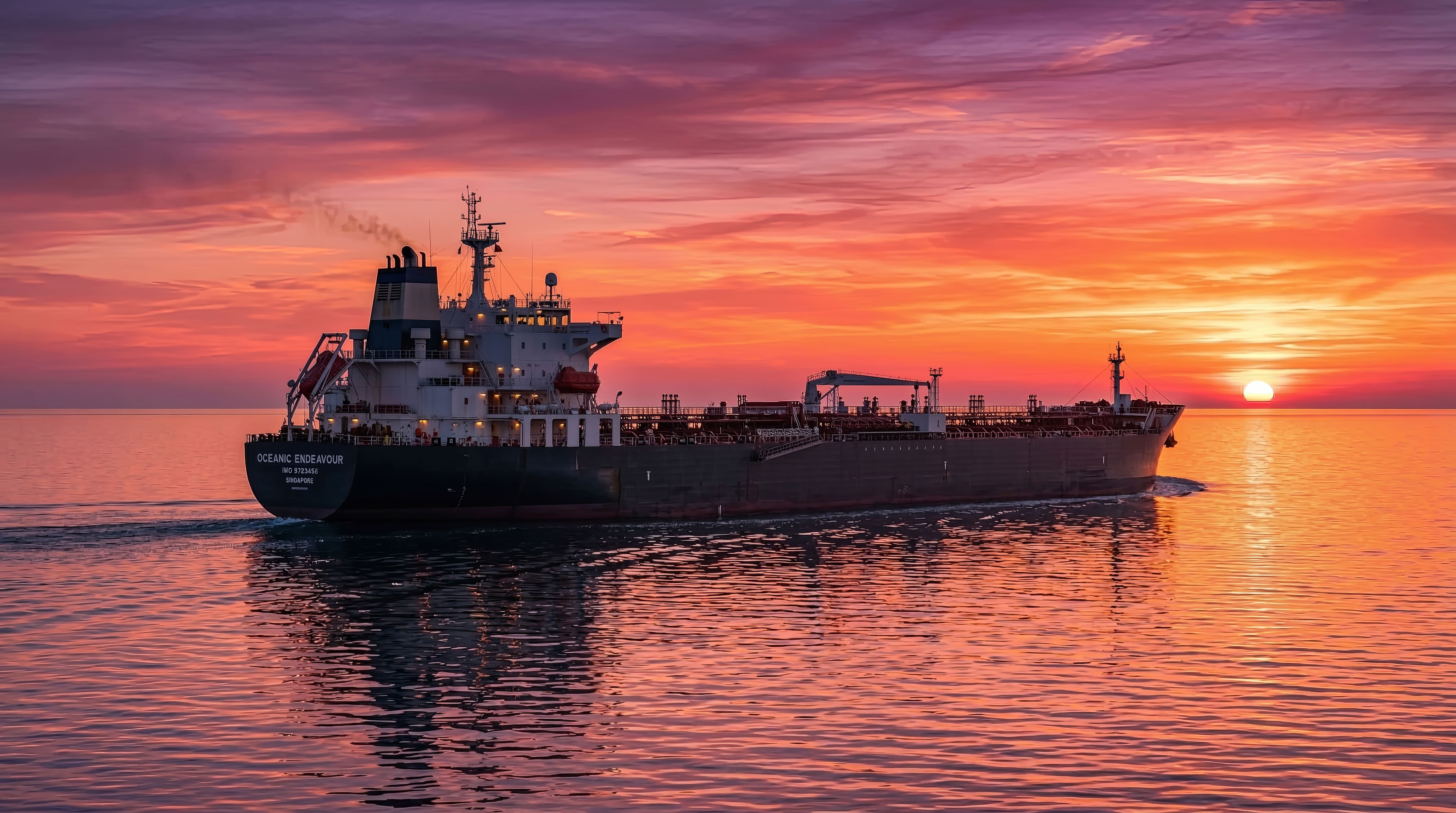 タンカーとホルムズ海峡